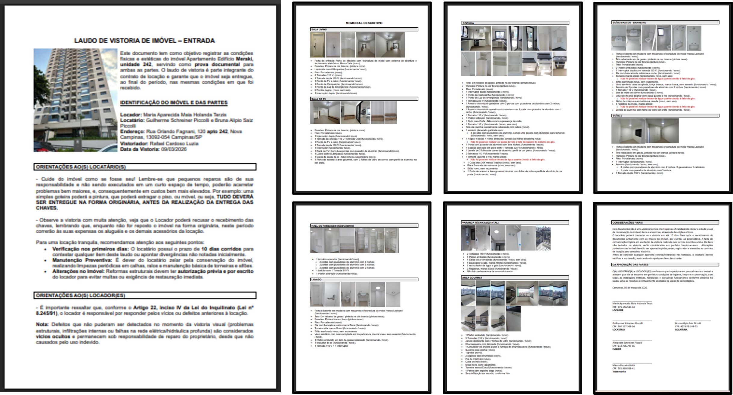 Exemplo Laudo Vistoria